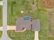 Bird's-eye view of a house with a pool and landscaped yard at 124 Beau Rivage Dr, Rotonda West, FL 33947