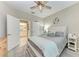 Main bedroom with ensuite bathroom access at 15169 Spanish Point Dr, Port Charlotte, FL 33981