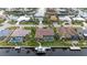 Aerial view showcasing the property's location and canal access at 2064 El Cerito Ct, Punta Gorda, FL 33950