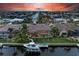 Luxury waterfront home with private boat dock and stunning sunset views at 2064 El Cerito Ct, Punta Gorda, FL 33950