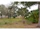 Landscaped backyard with tropical plants and trees at 21217 Knollwood Ave, Port Charlotte, FL 33952