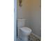 Updated bathroom with pedestal sink and pebble floor at 21217 Knollwood Ave, Port Charlotte, FL 33952