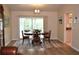 Dining room with sliding doors leading to a patio and an open floor plan at 21217 Knollwood Ave, Port Charlotte, FL 33952