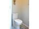 Toilet area with marbled tile floors at 21217 Knollwood Ave, Port Charlotte, FL 33952