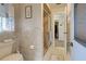 Bathroom with shower, toilet and access to closet at 2798 Rock Creek Dr, Port Charlotte, FL 33948