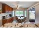 Bright kitchen nook with a view to the backyard at 2798 Rock Creek Dr, Port Charlotte, FL 33948