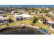 Aerial view of house and canal at 3200 Colony Ct, Punta Gorda, FL 33950