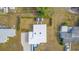 Top-down view of a home and backyard at 3740 Easy St, Port Charlotte, FL 33952