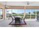 Spacious screened-in porch with golf course view at 3959 San Rocco Dr # 312, Punta Gorda, FL 33950