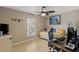 Bright bedroom with a daybed, desk, and large window at 4122 Library St, Port Charlotte, FL 33948