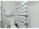 Bathroom with shower/tub combo and updated fixtures at 4657 Nele St, North Port, FL 34287