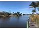 Peaceful canal view with private dock, ideal for boating and fishing at 9458 Snapper Cir, Port Charlotte, FL 33981