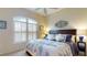 Comfortable guest bedroom with a king-size bed at 1637 Bobolink Ct, Punta Gorda, FL 33950