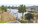 Backyard oasis with canal views and lush landscaping at 1801 Jamaica Way # 112, Punta Gorda, FL 33950