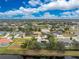 Aerial view of residential lot available for purchase, located in a well-established neighborhood at 188 Broadmoor Ln, Rotonda West, FL 33947