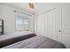 Bedroom with two twin beds and ample closet space at 2329 Pinellas Dr, Punta Gorda, FL 33983