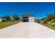 Detached two-car garage with ample parking space at 2329 Pinellas Dr, Punta Gorda, FL 33983