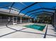 This home features a screened-in pool and patio at 2329 Pinellas Dr, Punta Gorda, FL 33983