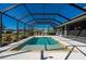 Large screened-in pool, great for entertaining at 2329 Pinellas Dr, Punta Gorda, FL 33983
