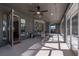 Large screened patio, outdoor dining, pool access at 2329 Pinellas Dr, Punta Gorda, FL 33983