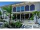 Elegant clubhouse entrance at Emerald Pointe at 25188 Marion Ave # D205, Punta Gorda, FL 33950