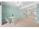 Dining area with sliding doors leading to a patio at 26346 Rampart Blvd # 904, Punta Gorda, FL 33983