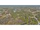 Aerial view of property highlighting home and natural surroundings at 3000 Narcissus Ter, North Port, FL 34286