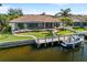 Luxury waterfront home with private pool and dock at 3513 Terin Ct, Punta Gorda, FL 33950