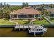 Luxury waterfront home with private pool and dock at 3513 Terin Ct, Punta Gorda, FL 33950