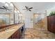 Large bathroom with double vanity and walk-in shower at 3513 Terin Ct, Punta Gorda, FL 33950