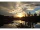 Scenic sunset reflecting on tranquil canal waters at 3513 Terin Ct, Punta Gorda, FL 33950