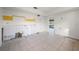 Kitchen needing renovation, tile floors and pool view at 450 Capri Isles Ct, Punta Gorda, FL 33950