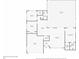 Floorplan of home with three bedrooms, Gathering room, lanai and pool at 805 Brenda Ct, Punta Gorda, FL 33950