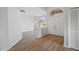 Bright and airy entryway with hardwood floors at 8326 Creekview Ln, Englewood, FL 34224