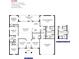 2151 sq ft home, 4 bedrooms, 2 baths, 2 car garage, elevated ceilings at 8599 Waldrep St, Port Charlotte, FL 33981