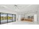 Modern kitchen with stainless steel appliances and island at 9516 President Cir, Port Charlotte, FL 33981