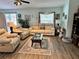 Relaxing living room featuring neutral tones and ample seating at 1188 Paraclete Rd, Punta Gorda, FL 33983