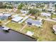 Aerial view of property and surrounding neighborhood at 148 Salem Nw Ave, Port Charlotte, FL 33952