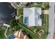 Aerial view of house, pool and backyard at 1511 Casey Key Dr, Punta Gorda, FL 33950