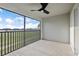 Spacious balcony overlooking a golf course at 15960 Grassland Ln # 2722, Punta Gorda, FL 33982