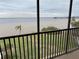 Screened balcony boasting panoramic water views at 1601 Park Beach Cir # 136/18, Punta Gorda, FL 33950