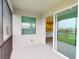 Balcony with sliding glass doors leading to kitchen at 17565 Opal Sand Dr # 401, Venice, FL 34293