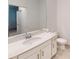 Bathroom with vanity, toilet, and shower at 17565 Opal Sand Dr # 401, Venice, FL 34293