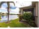 Backyard oasis with lake view at 24667 Rio Villa Lakes Cir, Punta Gorda, FL 33950