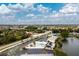 Aerial view of community pool and surrounding area at 25225 Rampart Blvd # 1701, Punta Gorda, FL 33983