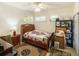 Cozy bedroom with wooden bed frame and ample closet space at 255 W End Dr # 3301, Punta Gorda, FL 33950