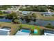 Aerial view of property and surrounding area at 3448 Middletown St, Port Charlotte, FL 33952