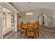 Bright dining room featuring wood table and chairs at 420 Chamber Nw St, Port Charlotte, FL 33948