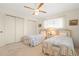 Guest bedroom with twin beds and ample closet space at 625 Via Tunis, Punta Gorda, FL 33950