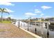 Private dock and lift offering direct water access at 625 Via Tunis, Punta Gorda, FL 33950